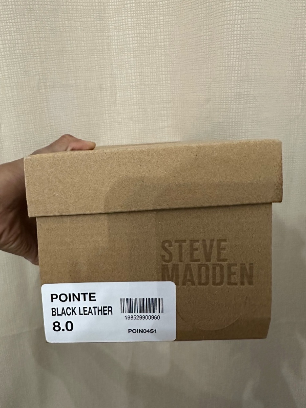 Steve Madden Pointe Black Leather - Picture 5 of 5
